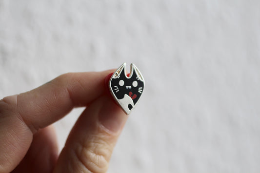 Whiskerbat Pin - Vampire Bat Edition