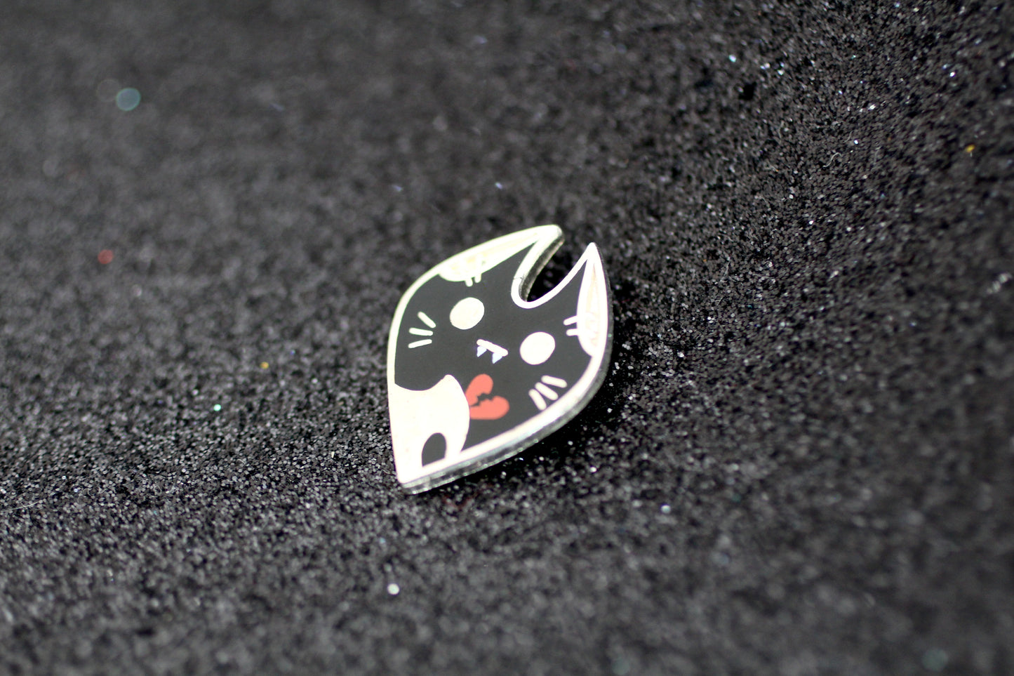 Whiskerbat Pin - Vampire Bat Edition