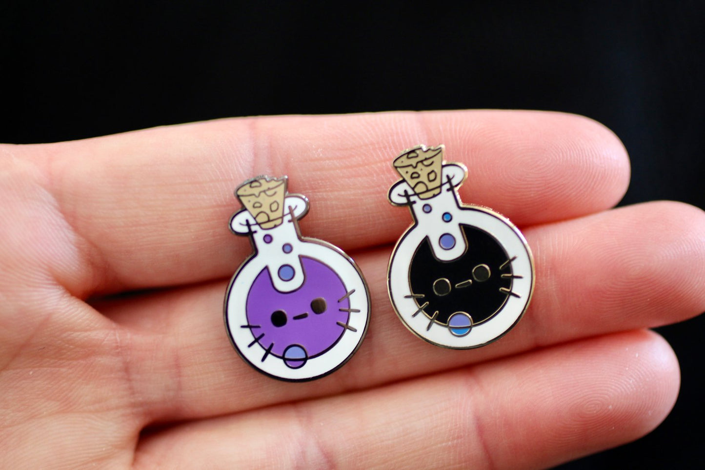 Cat Potion Pins