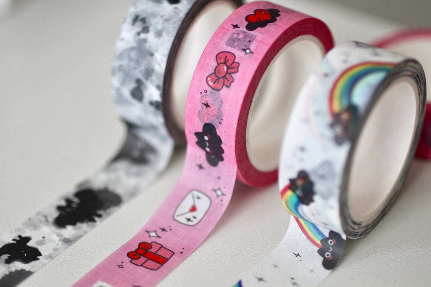 Rainbow Bats Washi Tape