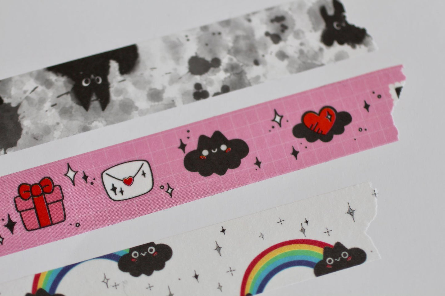 Batty Mail Pink Washi Tape