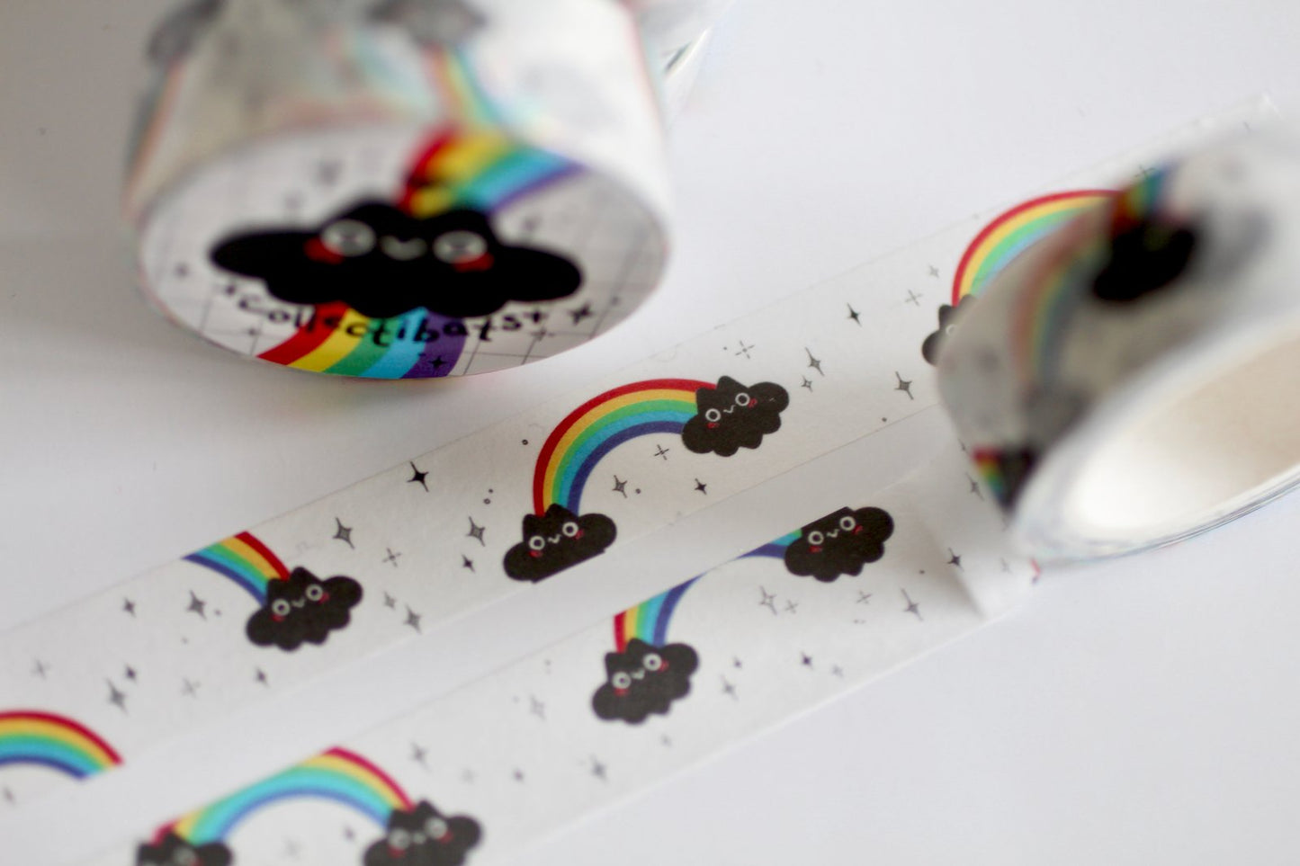 Rainbow Bats Washi Tape