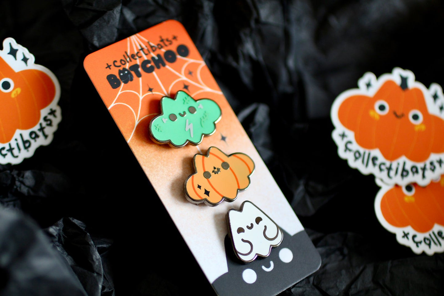 Batchoo Trick or Treat Pins