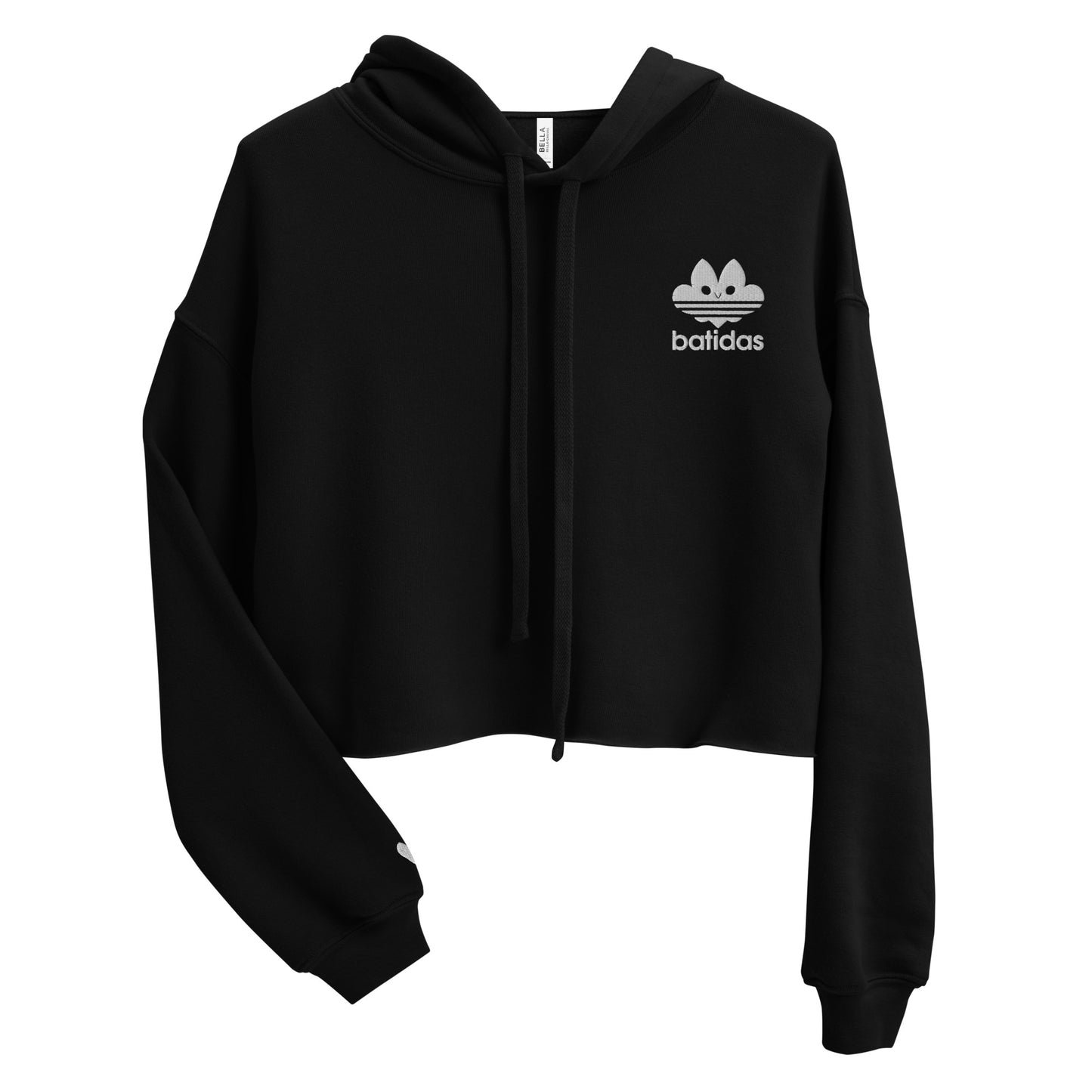 "Batidas" Crop Hoodie