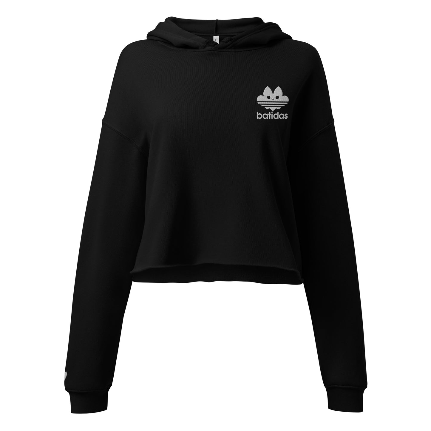 "Batidas" Crop Hoodie