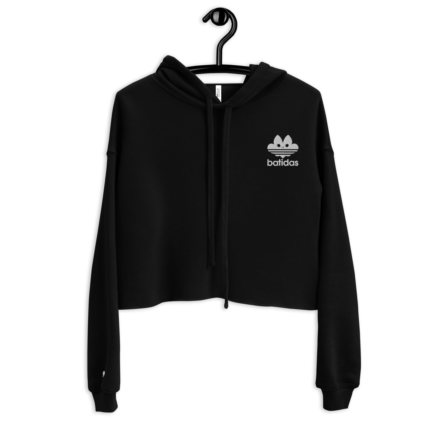 "Batidas" Crop Hoodie