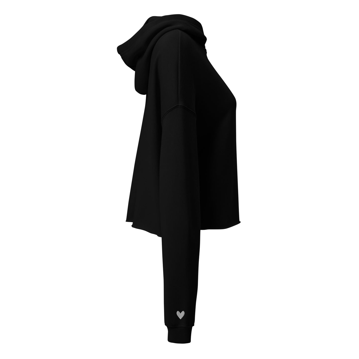 "Batidas" Crop Hoodie